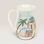 Handmade Ceramic Water Jar for Table and Home Decor for Table Decor