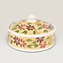 Handmade Ceramic Covered Serving Dish for Table and Home Decor