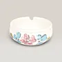 Handmade Ceramic Ashtray with Custom Size Options for Table Decor