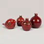 Handmade Ceramic Pomegranate Vase for Home Decor - Custom Size Options thumbnail