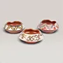 Handmade Ceramic Curvy Ashtray for Table Decor - Custom Size Options thumbnail