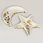 Ceramic Crescent & Star Plate Set for Home Decor - Custom Size Options thumbnail