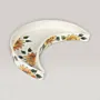 Handmade Ceramic Crescent Plate with Custom Size Options