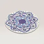 Handmade Ceramic Hanging Plate with Custom Size Options