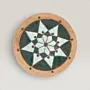 Handmade Ceramic Hanging Plate for Table and Home Decor