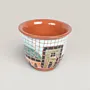 Handmade Ceramic Arabic Coffee Cup with Custom Size Options