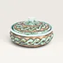 Handmade Ceramic Serving Dish with Lid and Custom Size Options