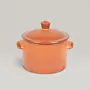 Handmade Ceramic Cooking Pot with Lid and Custom Size Options