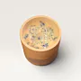 Handmade Natural Wax Gift Candle Cup in Ivory – 230 g