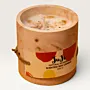 Handmade Natural Wax Gift Candle Cup in Taupe – 230 g