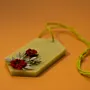 Handmade Rectangular Floral Hanging Scented Freshener