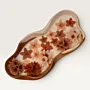 Handmade Autumn Floral Gift Candle Plate in Bronze – 300 g