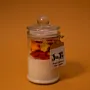 Handmade Star Filled Glass Candle Cup – 120 g for Home Décor and Gifting