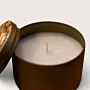 Handmade Shea and Cocoa Massage Candle in Brown – 150 g