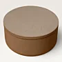 Handmade Floral Aroma Candle Plate in Powder – 130 g