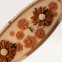 Handmade Boat Shaped Scented Candle in Taupe – 170 g