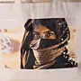 Bedouin Woman Portrait Canvas Tote Bag – 42 x 36 cm – view 2