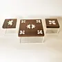 Urouq 3-Box Botanical Gift Set with Walnut Lids