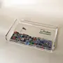 Amman Cityscape Clear Acrylic Tray – 15 x 19 cm – view 2