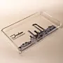 Amman Citadel Clear Acrylic Tray – 15 x 19 cm – view 2