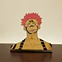Handcrafted Sukuna Anime Wooden 2D Figure 26x30 cm