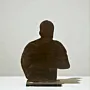 Handcrafted Rodrigo Wooden Football 2D Figure 25x20 cm