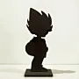 Handcrafted Blazing Shot Anime Wooden 2D Figure 28x12 cm