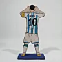 Handcrafted Messi Wooden Football Wall Art with Multiple Size Options