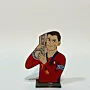 Cristiano Ronaldo Portugal Wooden Football Figure with Size Options