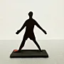 Cristiano Ronaldo Wooden Football Figure with Size Options