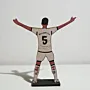 Handcrafted Bellingham Wooden Football Figure with Multiple Size Options