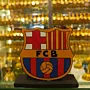 Handcrafted Barcelona Wooden Logo Figure with Multiple Size Options