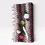 Handmade Pink Gradient Crochet Rectangular Winter Scarf