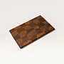 Handmade Palisander and Wenge Wood Serving Board for Artisan Tables