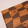 Handmade Mahras Olive and Wenge Wood Serving Board for Artisan Tables