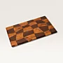 Handmade Mahras Olive and Wenge Wood Serving Board for Artisan Tables