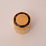 Small Lemon Wood and Black Shell Jewelry Box Handmade