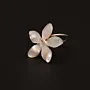 Baladi Jasmine Mother-of-Pearl Silver Jewellery Set 3 Pieces