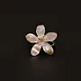 Baladi Jasmine Mother-of-Pearl Silver Jewellery Set 3 Pieces