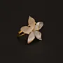 Baladi Jasmine Ring in Mother-of-Pearl and Copper Free Size