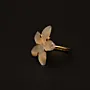 Baladi Jasmine Ring in Mother-of-Pearl and Copper Free Size