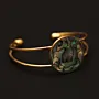 Abalone and Copper Bracelet in Adjustable Free Size