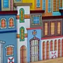 Handmade Wooden Coastal House Key Holder - 30 x 20 cm