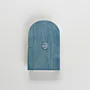 Arched Heritage Window Magnetic Notepad with Pink Notes - 8 x 5 cm