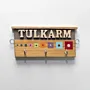 Personalized Wooden City Name Wall Key Holder - Tulkarm Design