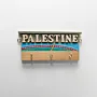 Personalized Wooden City Name Wall Key Holder - Palestine Design