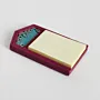 Heritage Gate Magnetic Notepad with Teal Roof Detail - 8 x 5 cm