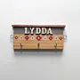 Personalized Wooden City Name Wall Key Holder - Lydda Design