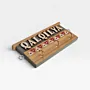 Personalized Wooden City Name Wall Key Holder - Qalqilya Design