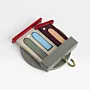 Handmade Wooden Mini Wall Key Holder - Mini Rural Houses Olive Shelf Design
